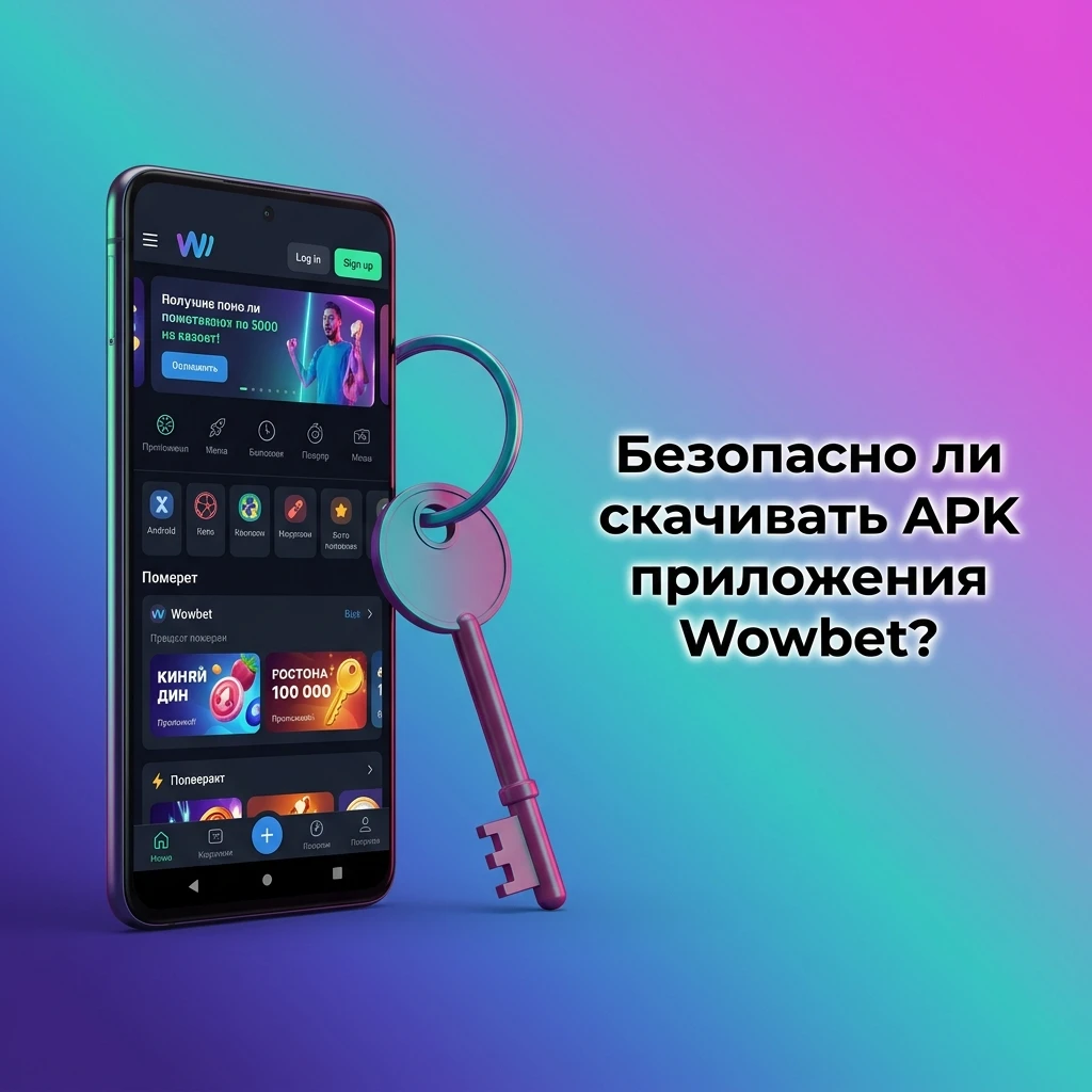 Безопасное скачивание APK приложения Wowbet с официального сайта — лицензия и SSL-шифрование