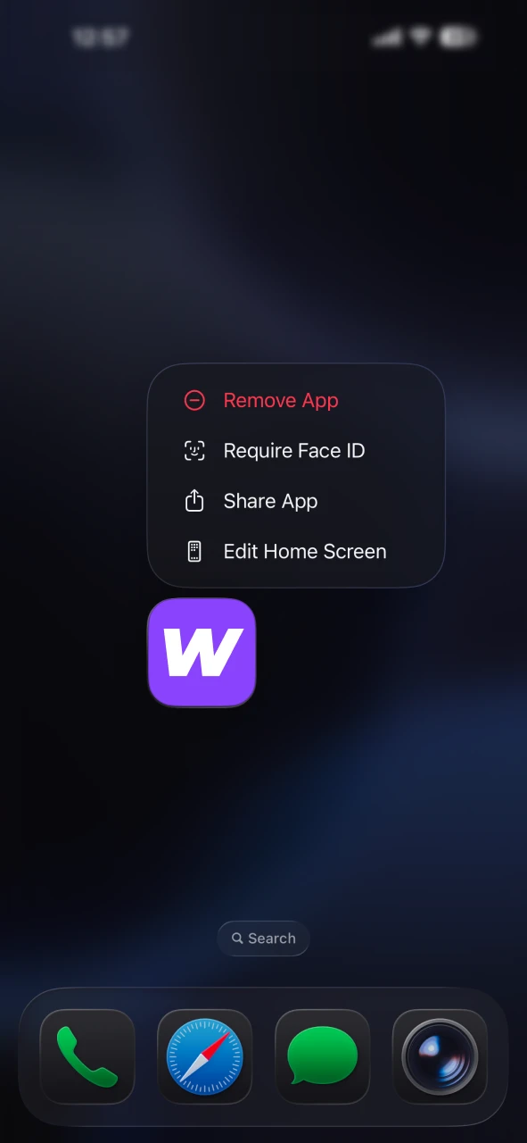 Launch the updated Wowbet app on your device.
