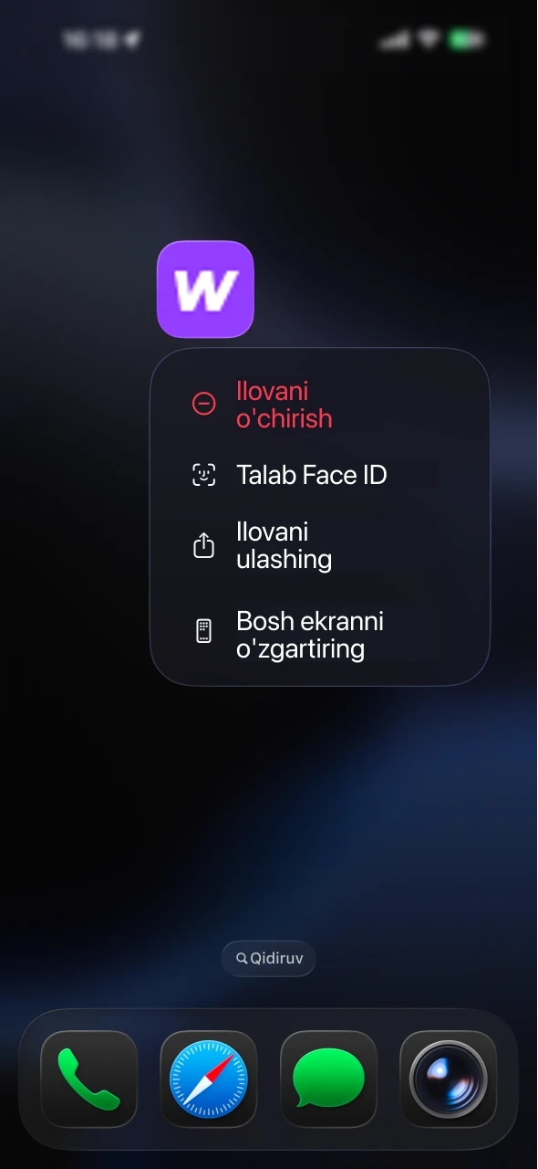 Qurilmangizda yangilangan Wowbet ilovasini ishga tushiring.