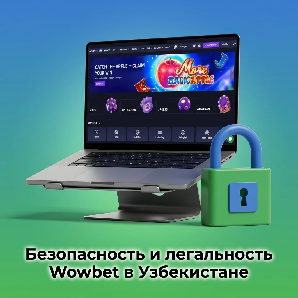 Wowbet в Узбекистане: лицензия, SSL-защита данных и ответственный гейминг для безопасной игры