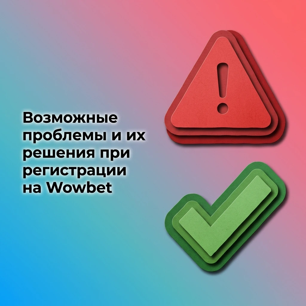 Частые проблемы при регистрации на Wowbet и способы их решения: SMS, email, форма, страна