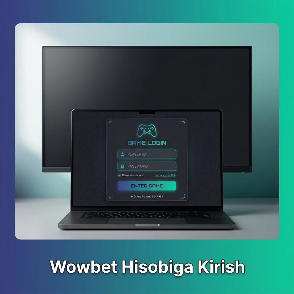 Wowbet hisobiga kirish: email va parol orqali tizimga osongina kiring