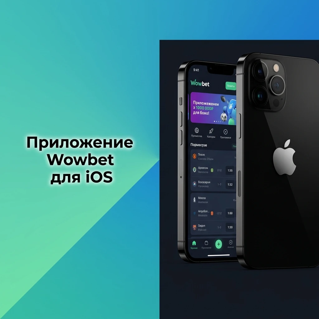 Приложение Wowbet для iOS на iPhone и iPad — ставки на спорт и казино, бесплатно