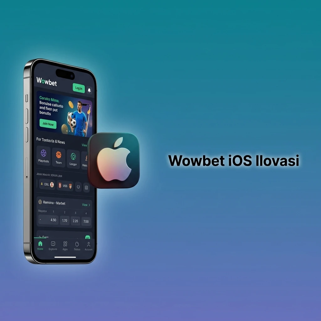 Wowbet iOS ilovasi iPhone va iPad uchun bepul, stavka va kazino o'yinlarini qo'llab-quvvatlaydi