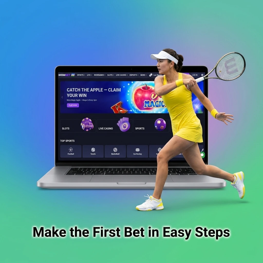 Step-by-step guide to placing your first bet on Wowbet from registration to confirming your wager