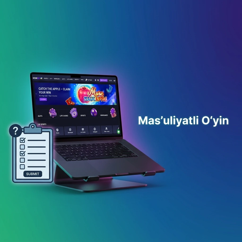 Wowbet O'zbekistonda mas'uliyatli o'yin: byudjet, vaqt limiti va o'z-o'zini cheklash vositalari
