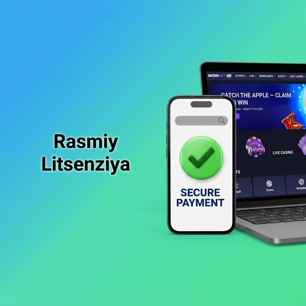 Wowbet Curaçao eGaming litsenziyasi - xavfsiz va qonuniy onlayn kazino platforma O'zbekiston uchun