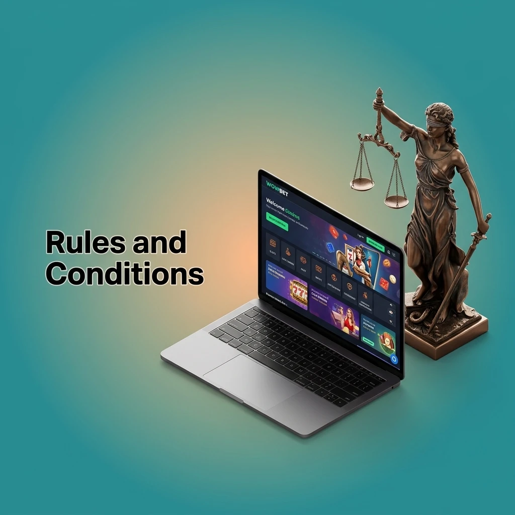 Wowbet rules and conditions covering age requirements, account policies, bonus terms, and fair use guidelines for Uzbekistan players