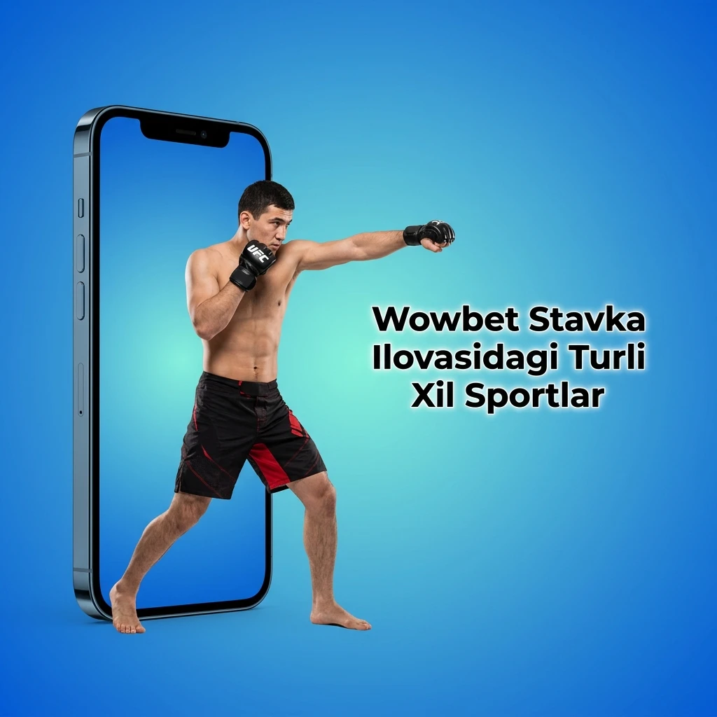 Wowbet ilovasida futbol, basketbol, tennis va kibersport bo'yicha LIVE va LINE stavkalar