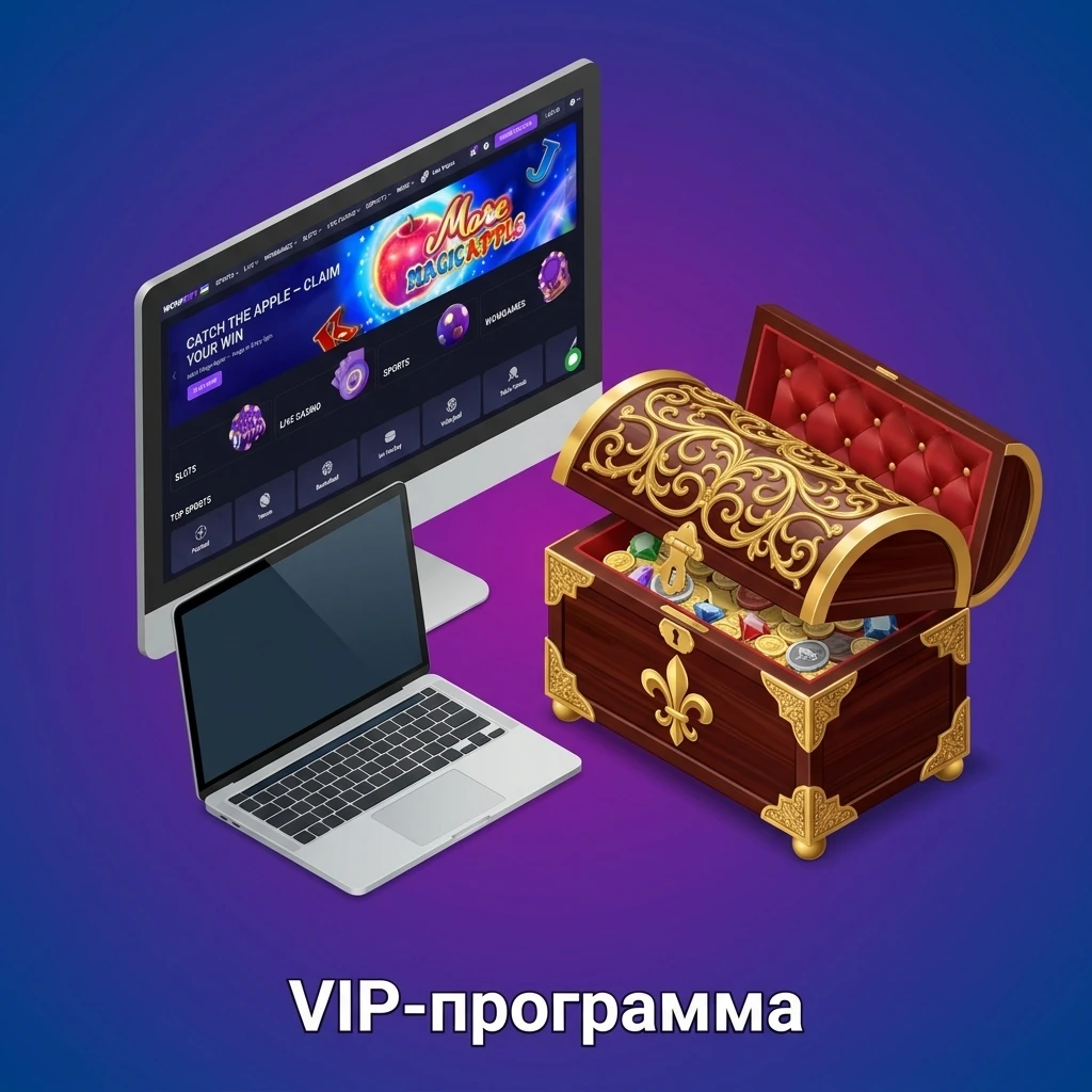 VIP-программа лояльности Wowbet: уровни, привилегии и бонусы для активных игроков